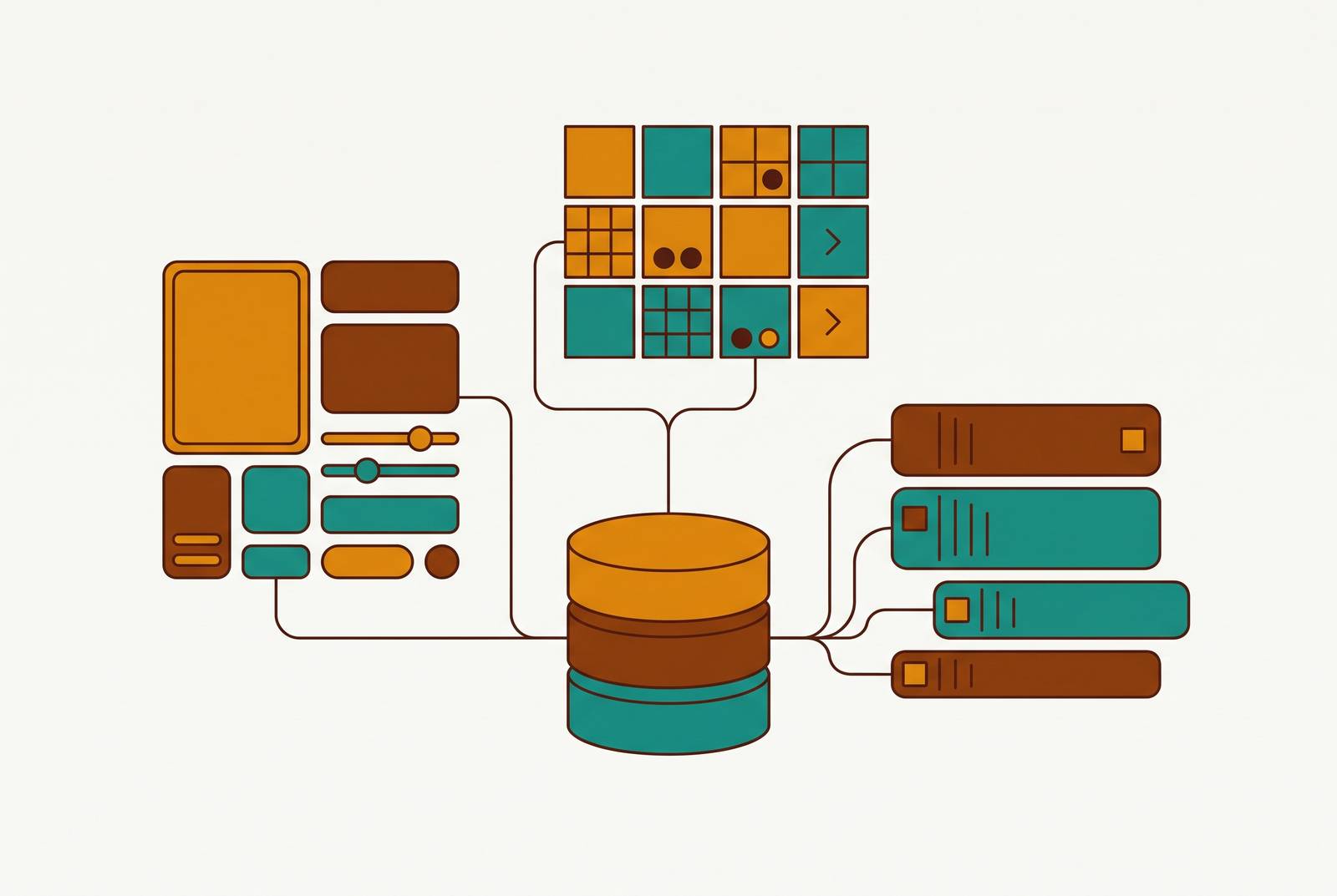 Cover illustration for “Retool vs Appsmith vs Tooljet for Internal Database Apps”