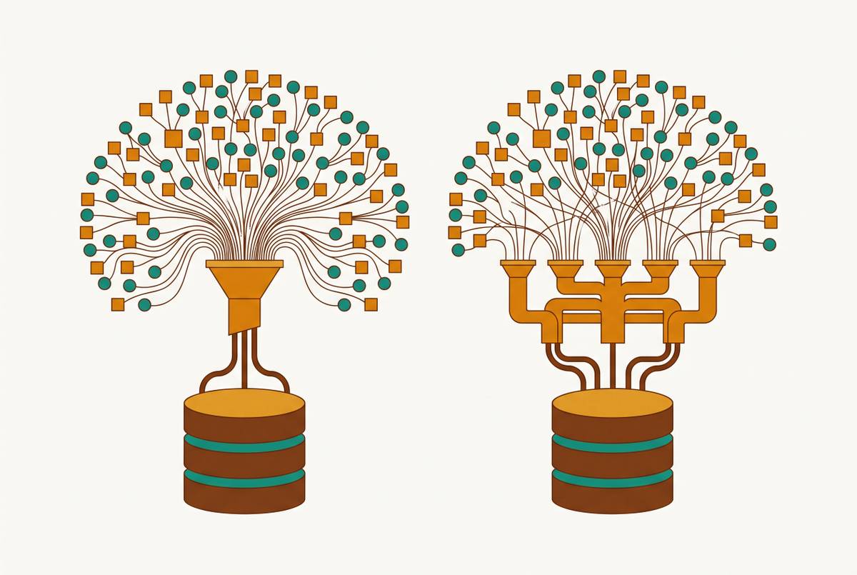 Cover illustration for “Postgres Connection Pooling with PgBouncer vs Pgpool-II”