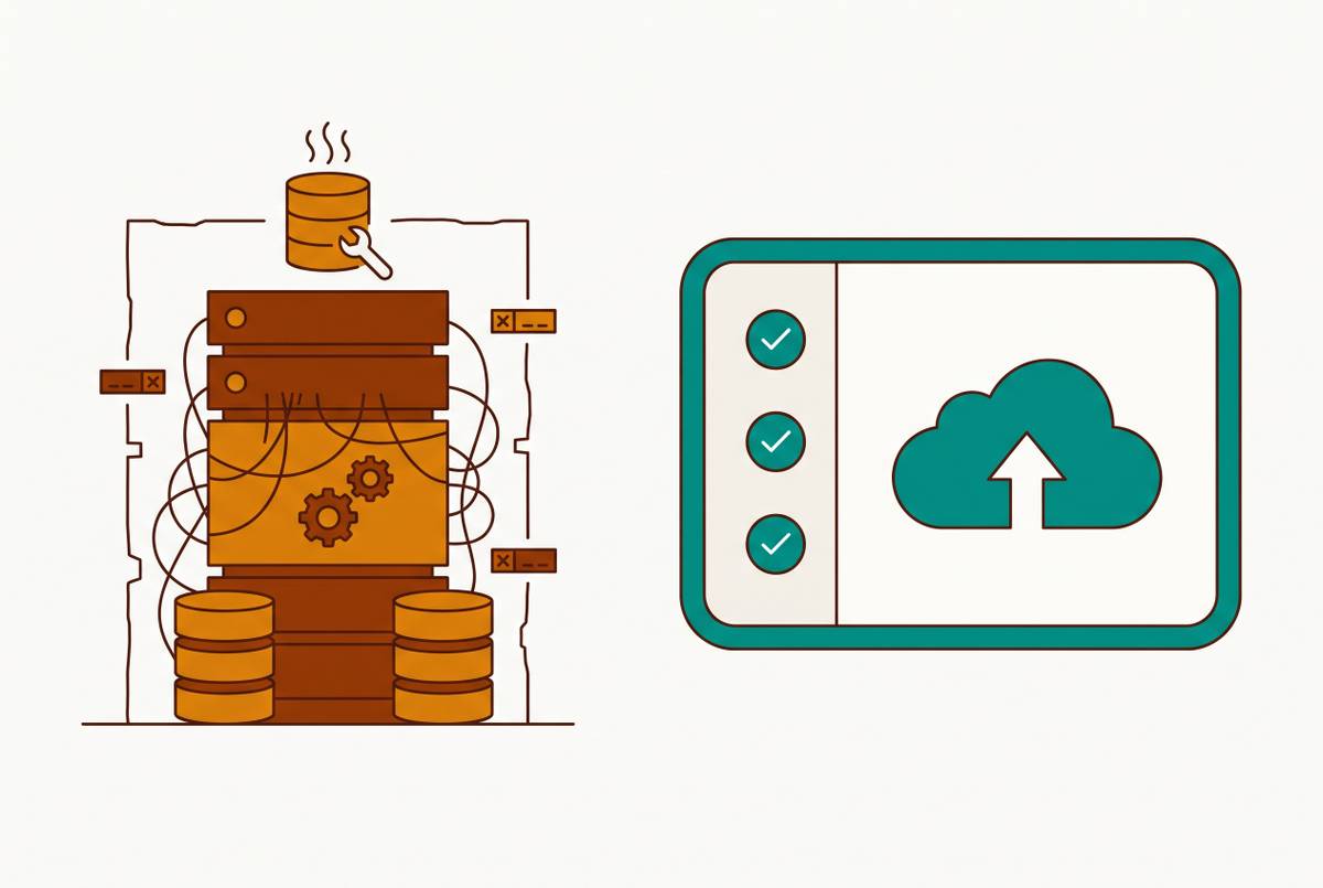Cover illustration for “Self-Hosting Metabase vs Using a Managed Admin Panel”